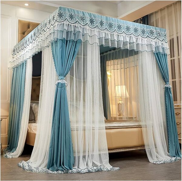 4Stand Diamond Net With Curtains