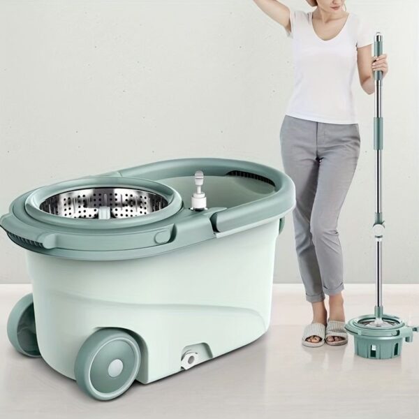 Spin Mop With Bucket