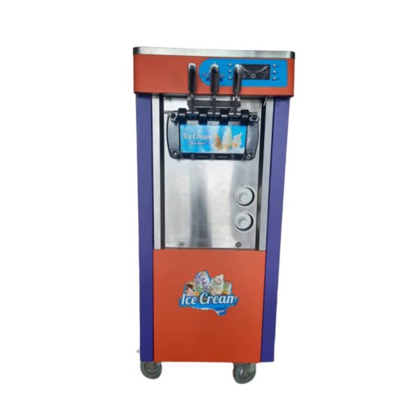 Soft Ice Cream Machine 3 Flavors