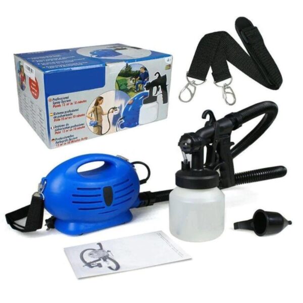 Paint Zoom Portable Spray Gun With Nozzle