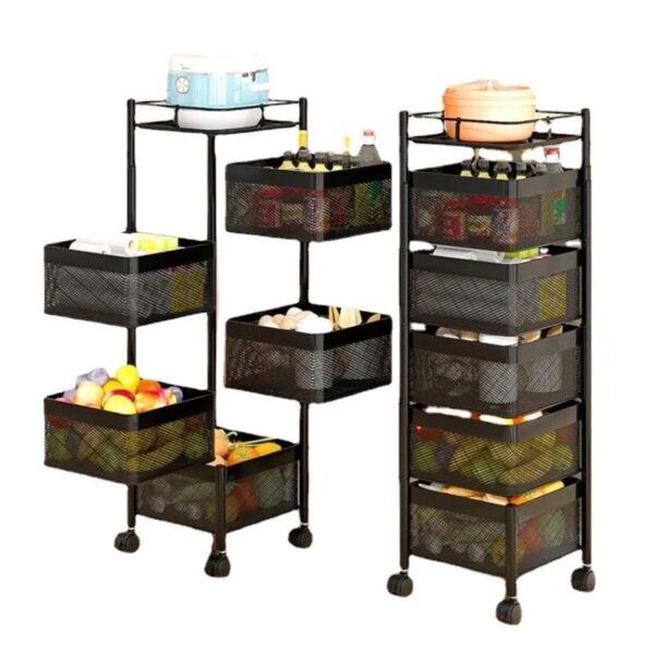 Multilayer Fruit Storage Rack