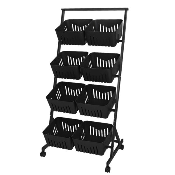 Kitchen Storage Rack With Detachable Baskets