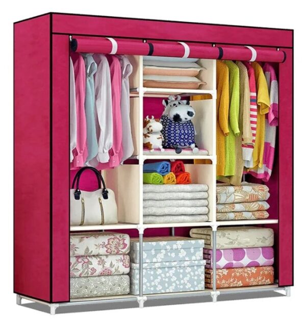 3 Column Portable Wardrobe