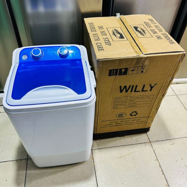 Willy 7Kg Mini Washing Machine With Brush And Air Drying Function