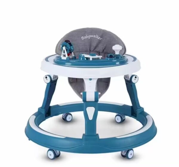 4-In-1 Baby Walker With Wheels And Music Play Center