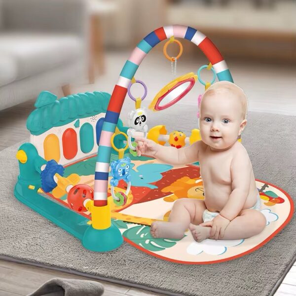 Baby Activity Play Mat Gym With Education Soft Piano